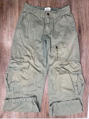 BDG Olive Green Cargo Pants Size 0 UK4
